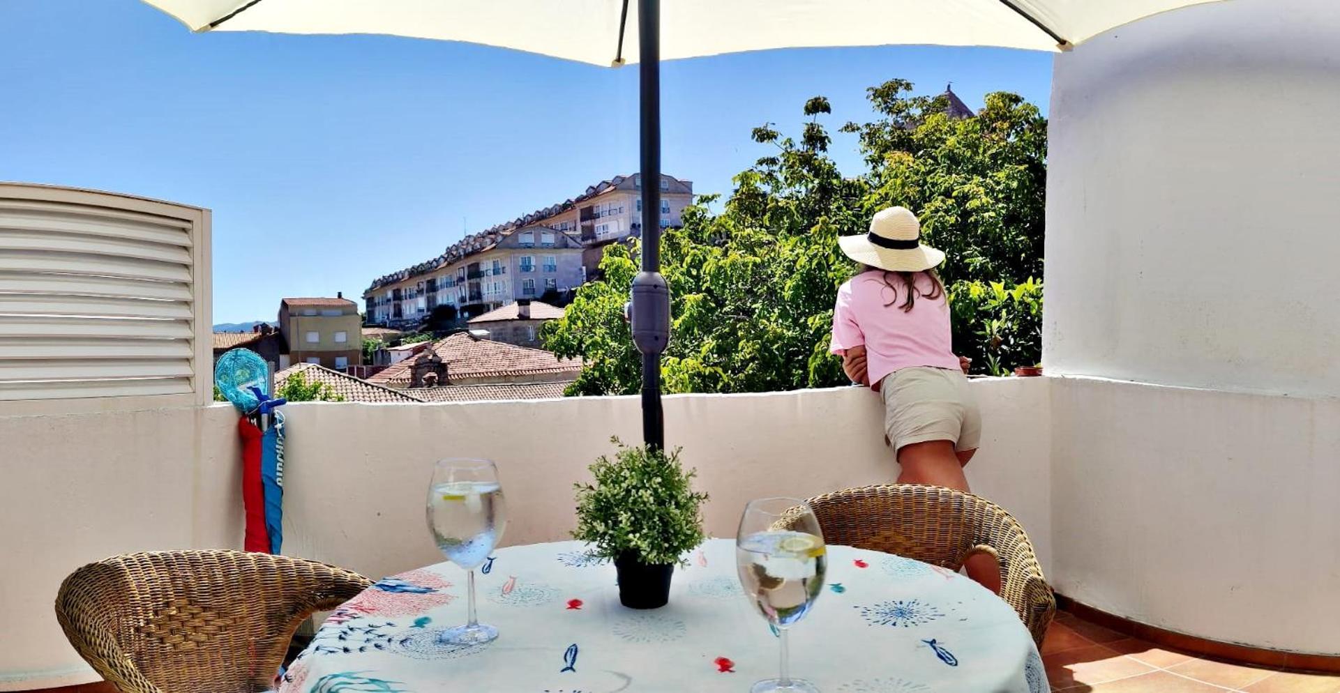 Holibai, Curuxa, Tranquilidad En El Casco Historico De Baiona Daire Dış mekan fotoğraf